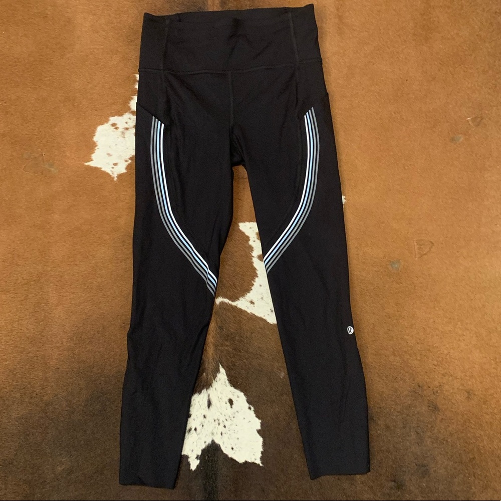 Lululemon Speed Limit Crop 23” EUC Sz 6